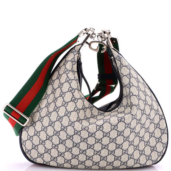 Gucci Handbags - Gucci Medium Attache Shoulder Bag GG Coated Canvas